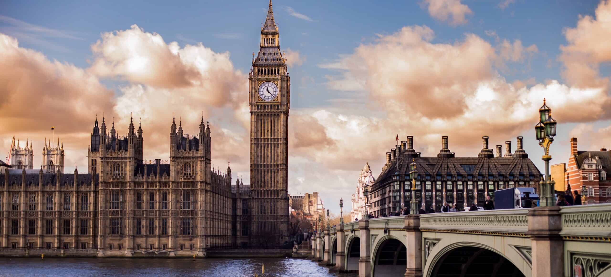 London city and Big ben