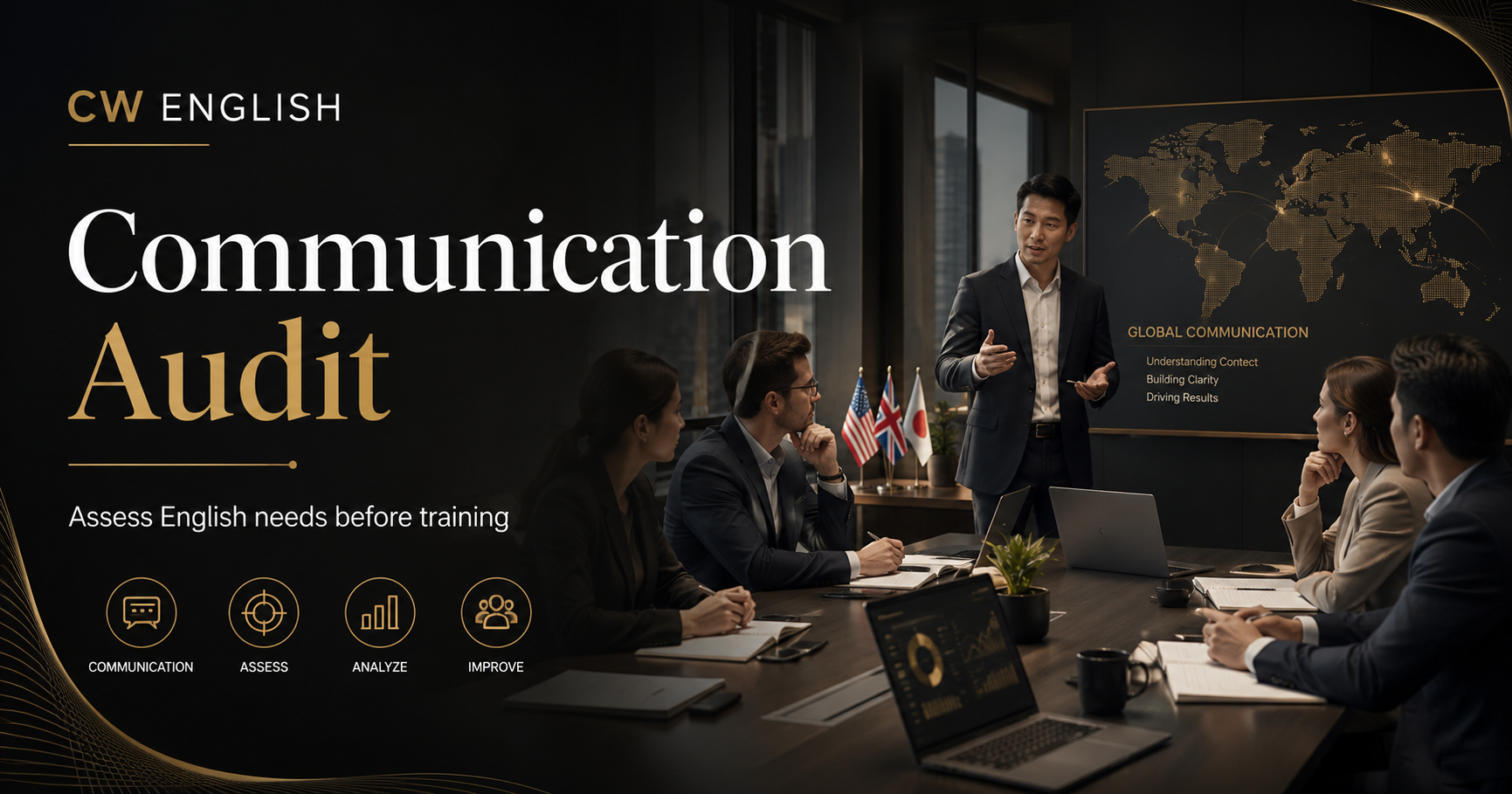 Business English Communication Audit for companies in Spain